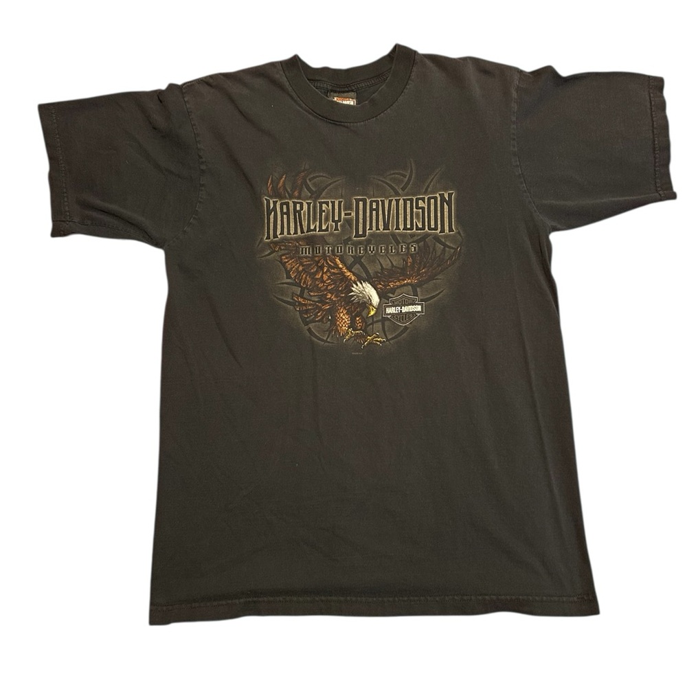 Harley Davidson Eagle Graphic cotton T-shirt Arkport, NY